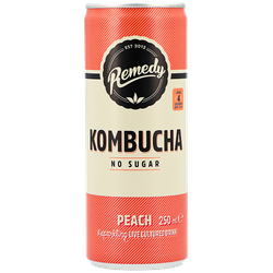 Remedy Kombucha Peach - 250ml