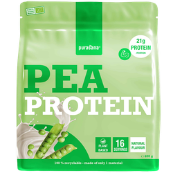 Purasana Vegan Erwten Proteïne Natuursmaak - 400g