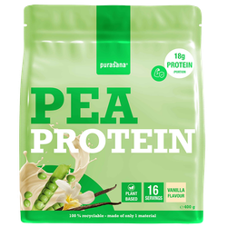 Purasana Vegan Erwten Proteïne Vanille - 400g