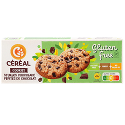 Céréal Glutenvrije Cookies Stukjes Chocolade - 150g