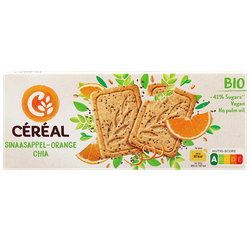 Céréal Sinaasappel & Chiazaad koekjes - 132g