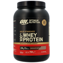 Optimum Nutrition Gold Standard 100% Whey Chocolate Hazelnut - 768g