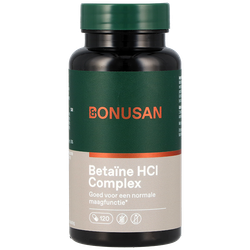 Bonusan Betaïne HCl Complex - 120 capsules
