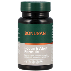 Bonusan Focus & Alert Formule - 40 capsules