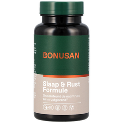 Bonusan Slaap & Rust Formule - 60 capsules