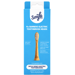 Smyle Soft Bamboe Opzetborstels - 4 stuks
