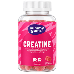 Yummygums Creatine Kersensmaak - 39 gummies