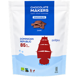Chocolatemakers Zeiltjes Puur 85% - 100g