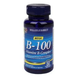 Holland Barrett Vitamine B Complex 100Mg 50 Tabletten holland barrett kopen in de aanbieding