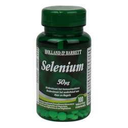 Holland & Barrett Selenium, 50mcg (100 Tabletten)