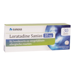 Loratadine Sanias, 10mg (30 Tabletten)