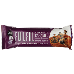 Fulfil Chocolate Caramel Cookie Dough Vitamin Protein Bar fulfil kopen in de aanbieding