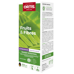 2e product 50% korting | Ortis Vruchten & Vezels Darmtransit Milde Werking Vloeibaar (250ml)
