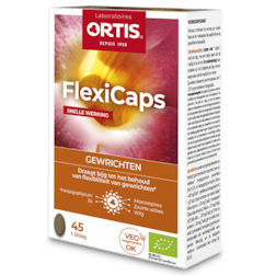2e product 50% korting | Ortis FlexiCaps Gewrichten Bio (45 Tabletten)