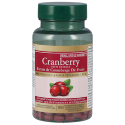 Holland & Barrett Cranberry Met Vitamine C (100 Tabletten)