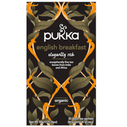 Pukka English Breakfast Bio (20 Theezakjes)