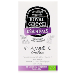 2e product 50% korting | Royal Green Vitamine C Complex Bio (60 Capsules)