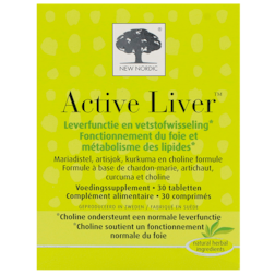 2e product 50% korting | New Nordic Active Liver (30 Tabletten)