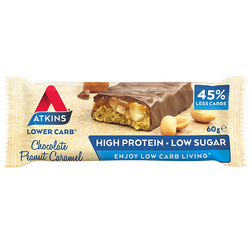 Atkins Chocolate Peanut Caramel 60G atkins kopen in de aanbieding