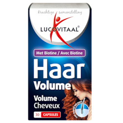 1+1 gratis | Lucovitaal Haar Volume - 30 Capsules