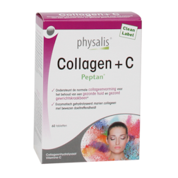 2e product 50% korting | Physalis Collagen + C (60 Tabletten)
