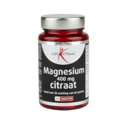 1+1 gratis | Lucovitaal Magnesium Citraat 400mg - 30 tabletten
