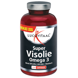 Lucovitaal Super Visolie Omega 3-6 - 260 capsules