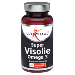 1+1 gratis | Lucovitaal Super Visolie Omega 3-6 - 60 capsules