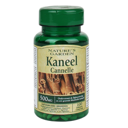 Natures Garden Kaneel 500Mg 100 Tabletten natures garden kopen in de aanbieding