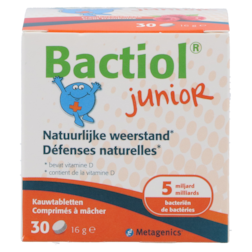 Metagenics Bactiol® Junior (28 Kauwtabletten)