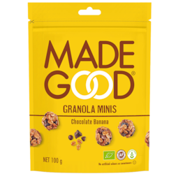 MadeGood Granola Mini's Chocolate Banana - 100g