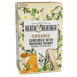 Heath Heather Camomile With Manuka Honey Tea Bio heath heather kopen in de aanbieding Heath Heather Camomile With Manuka Honey Tea Bio heath heather kopen in de aanbieding