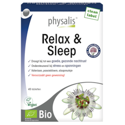 Physalis Relax & Sleep Bio (45 Tabletten)
