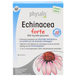 2e product 50% korting | Physalis Echinacea Forte (30 Tabletten)