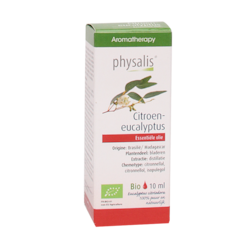 Huile Physalis Eucalyptus citronné Bio - 10ml