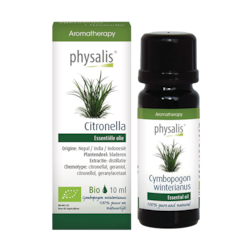 Physalis Citronella Olie Bio - 10ml