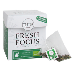 Teatox Fresh Focus Theezakjes Bio teatox kopen in de aanbieding