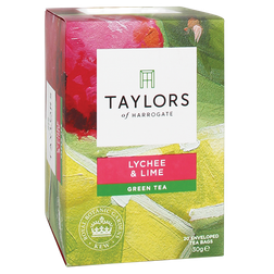 Taylors Of Harrogate Green Tea Lychee Lime taylors of harrogate kopen in de aanbieding