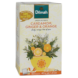 Dilmah Thee Green Rooibos Cardamom Ginger Orange dilmah thee kopen in de aanbieding