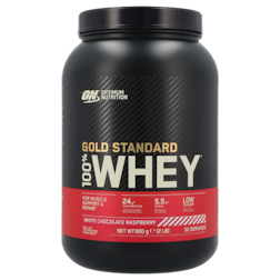 Optimum Nutrition Gold Standard 100% Whey White Chocolate Raspberry - 900g