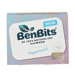 Benbits 100 Natuurlijke Kauwgom Peppermint benbits kopen in de aanbieding Benbits 100 Natuurlijke Kauwgom Peppermint benbits kopen in de aanbieding