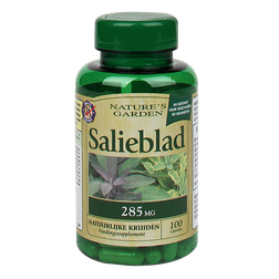 Natures Garden Salieblad 285Mg 100 Capsules natures garden kopen in de aanbieding