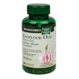 Holland Barrett Knoflookolie 4000Mg 250 Capsules holland barrett kopen in de aanbieding
