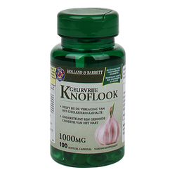 Holland Barrett Geurvrije Knoflook 1000Mg 100 Capsules holland barrett kopen in de aanbieding