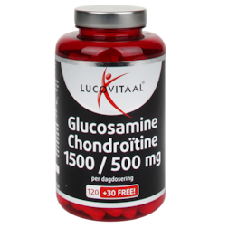 1+1 gratis | Lucovitaal Glucosamine Chondroïtine (150 Tabletten)