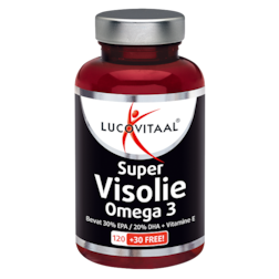 Lucovitaal Super Visolie Omega 3-6 - 150 capsules