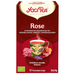 Tisane Yogi Tea Tao à la rose Bio