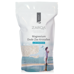 2e product 50% korting | Zarqa Pure Dead Sea Magnesium Kristallen