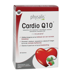2e product 50% korting | Physalis Cardio Q10 (60 Tabletten)