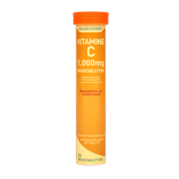 Holland & Barrett Vitamine C Bruistabletten Granaatappel Limoen (20 Tabletten)